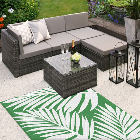 Large Outdoor Rug - 160x230 - Waterproof & UV Resistant