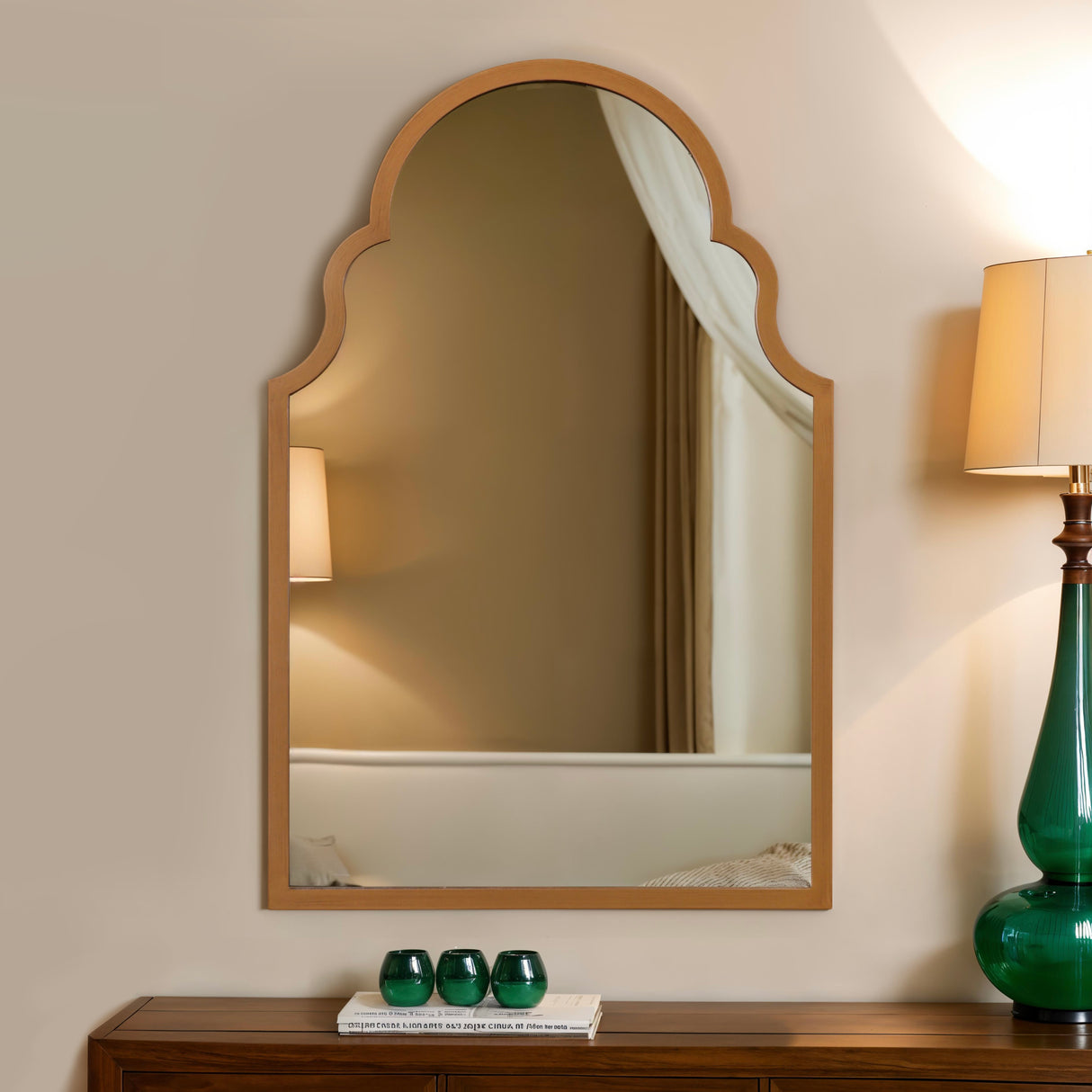Amalfi - Antique Full-Length Wall Mirror – 60x90cm Vintage Frame