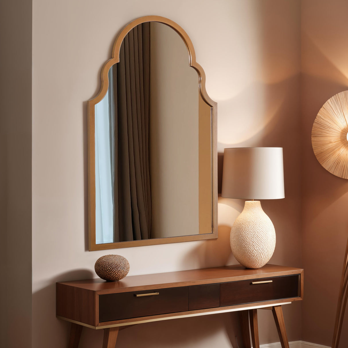 Amalfi - Antique Full-Length Wall Mirror – 60x90cm Vintage Frame