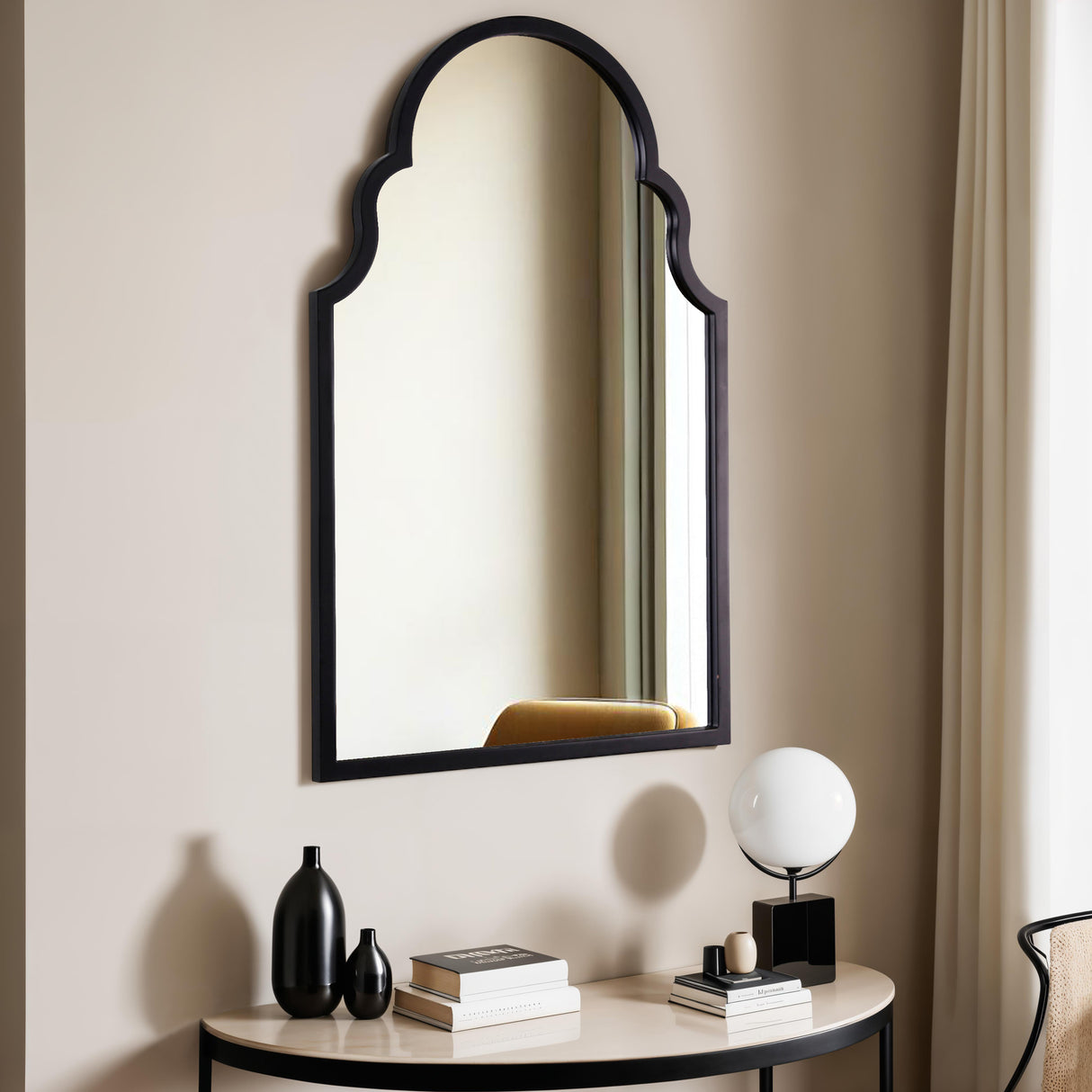 Amalfi - Antique Full-Length Wall Mirror – 60x90cm Vintage Frame