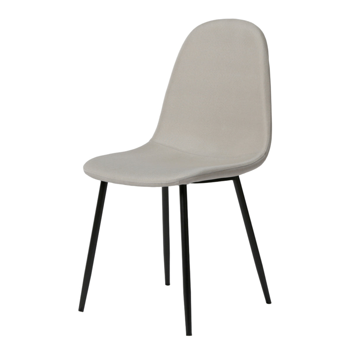 ASTERIA Dining Chairs Set of 2 – Upholstered Linen Fabric – Multiple Colours – Modern Dining Room Chairs