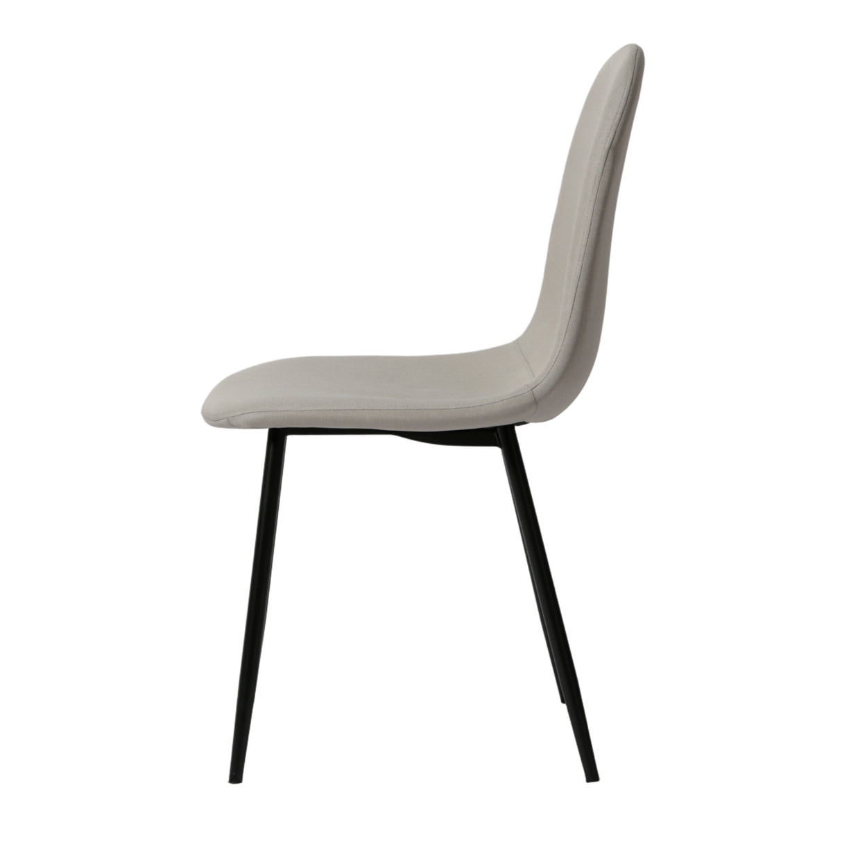 ASTERIA Dining Chairs Set of 2 – Upholstered Linen Fabric – Multiple Colours – Modern Dining Room Chairs