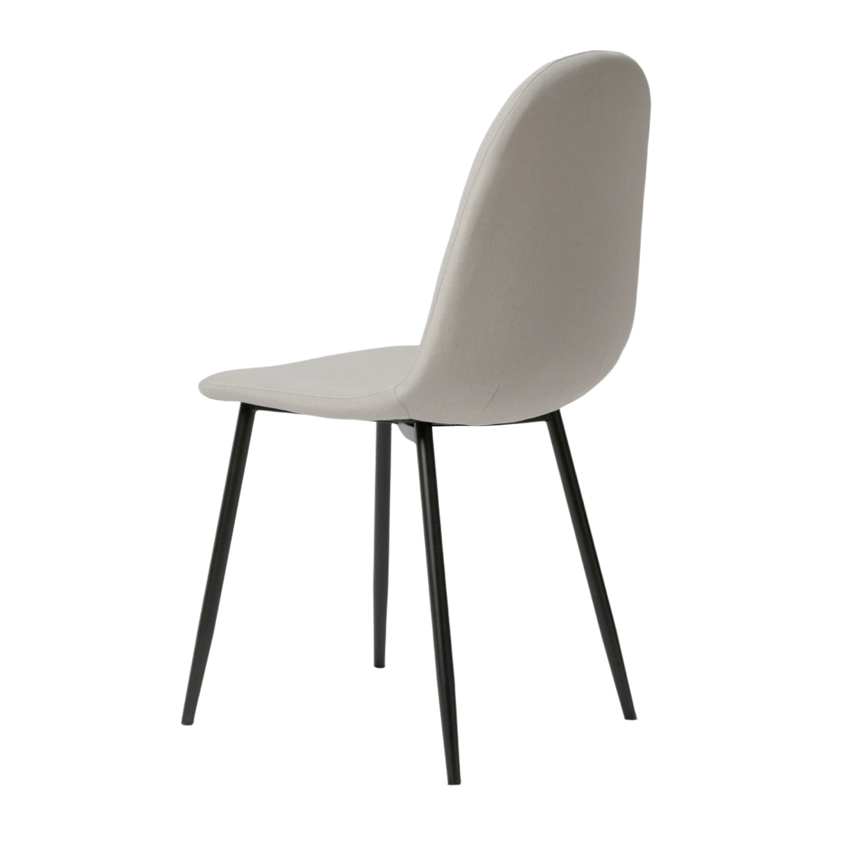 ASTERIA Dining Chairs Set of 2 – Upholstered Linen Fabric – Multiple Colours – Modern Dining Room Chairs