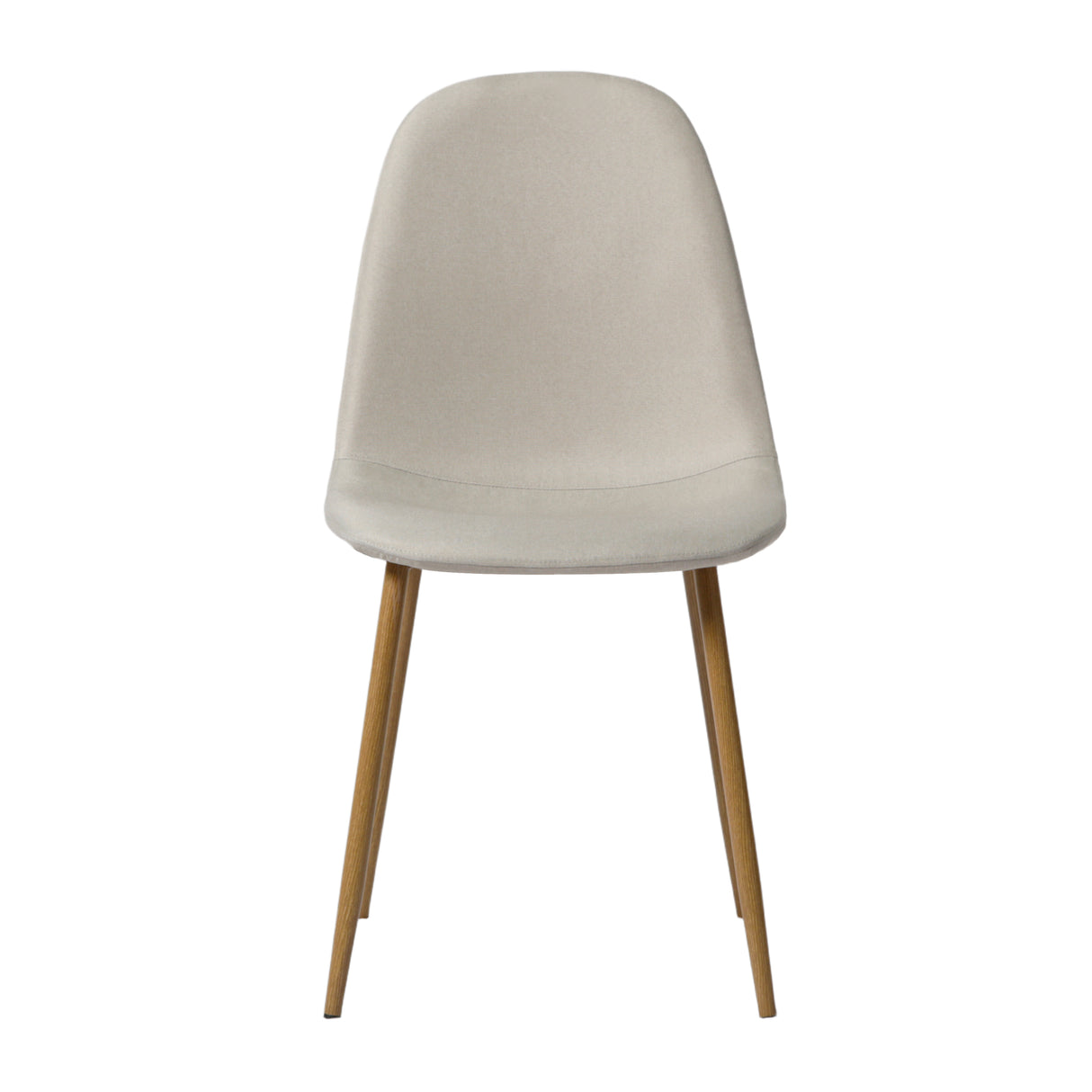 ASTERIA Dining Chairs Set of 2 – Upholstered Linen Fabric – Multiple Colours – Modern Dining Room Chairs