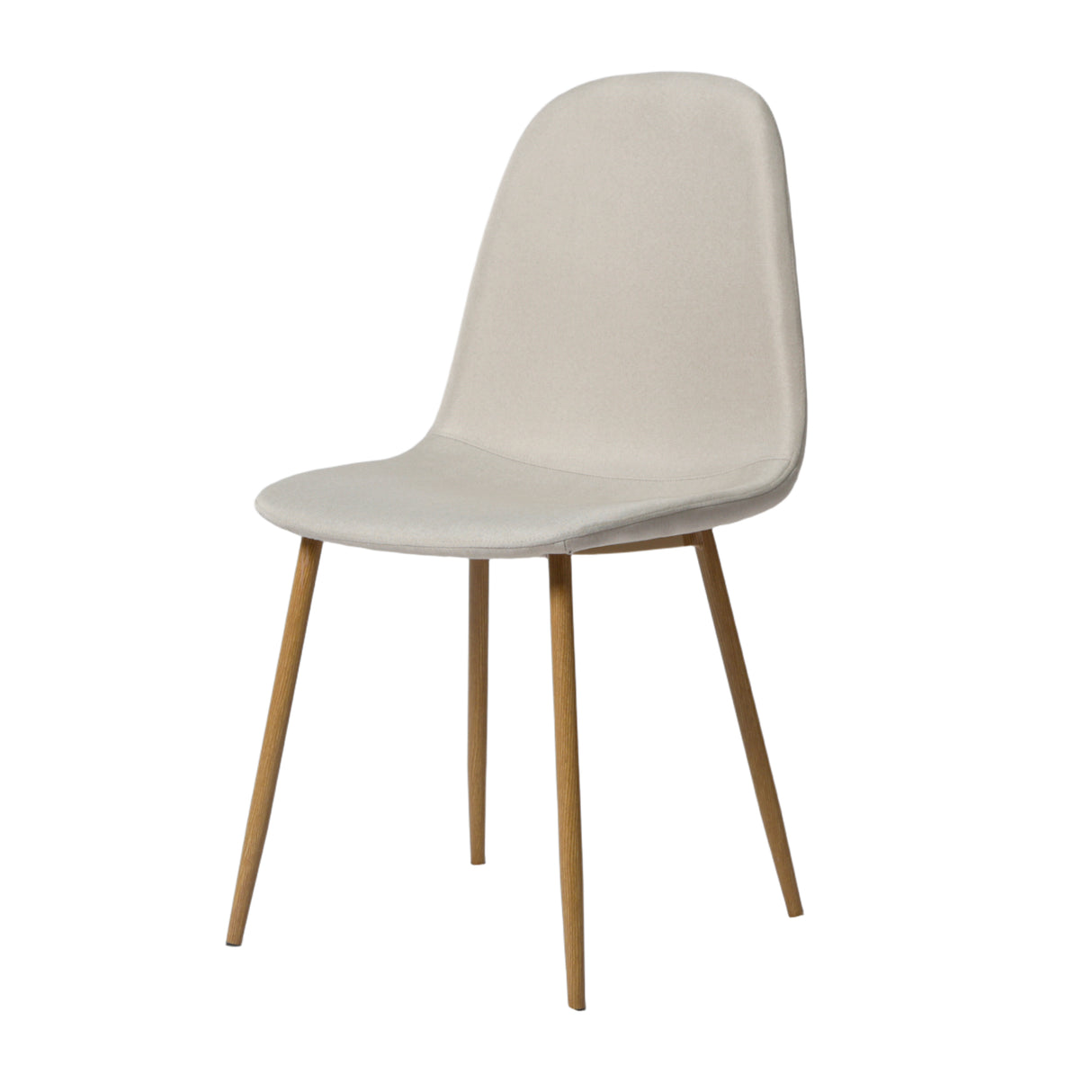 ASTERIA Dining Chairs Set of 2 – Upholstered Linen Fabric – Multiple Colours – Modern Dining Room Chairs