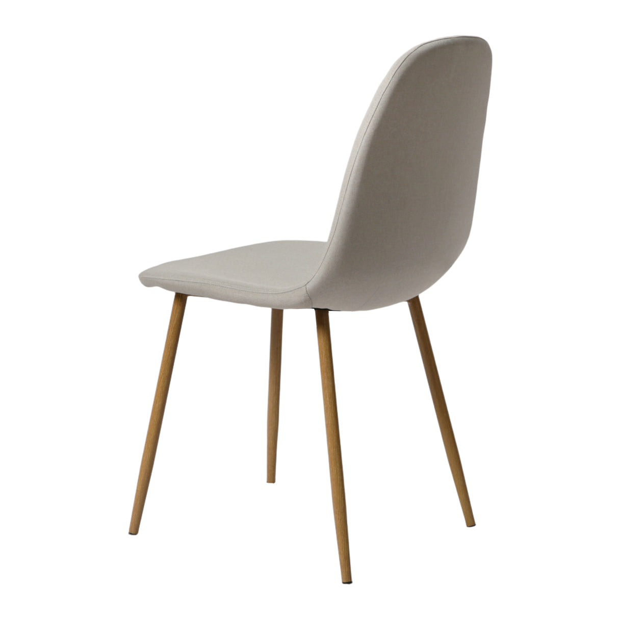 ASTERIA Dining Chairs Set of 2 – Upholstered Linen Fabric – Multiple Colours – Modern Dining Room Chairs