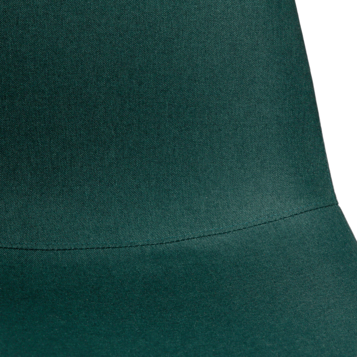 NYX Dining Set – Round Table in Wood Effect and x4 Linen Chairs