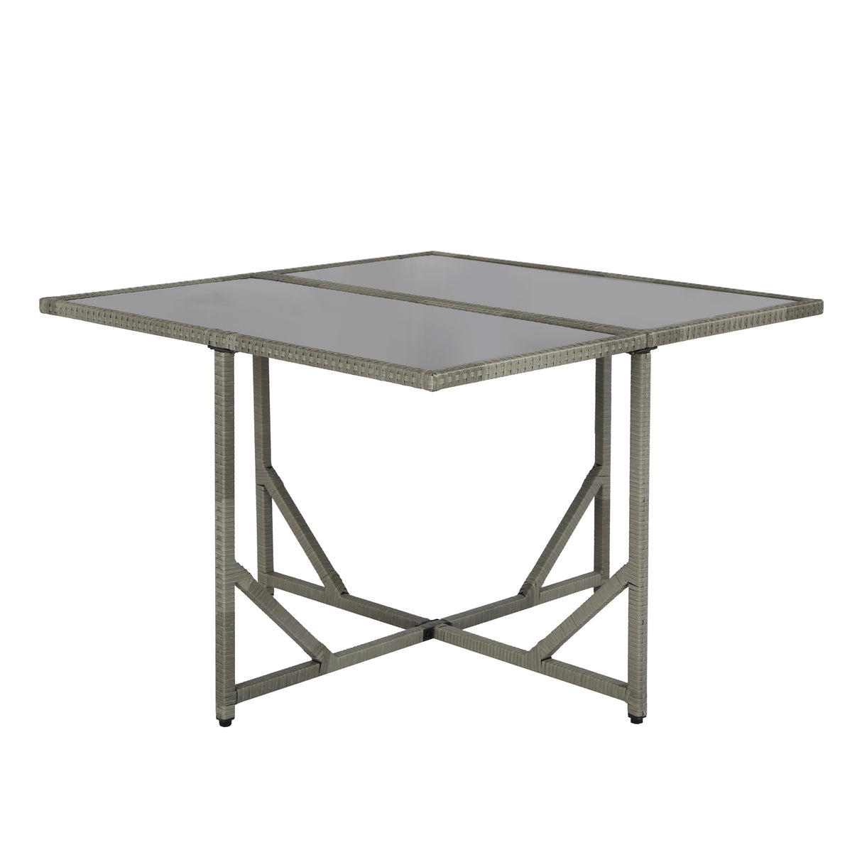 Athena - Grey Rattan Cube Dining Set - 8 & 10 Seats