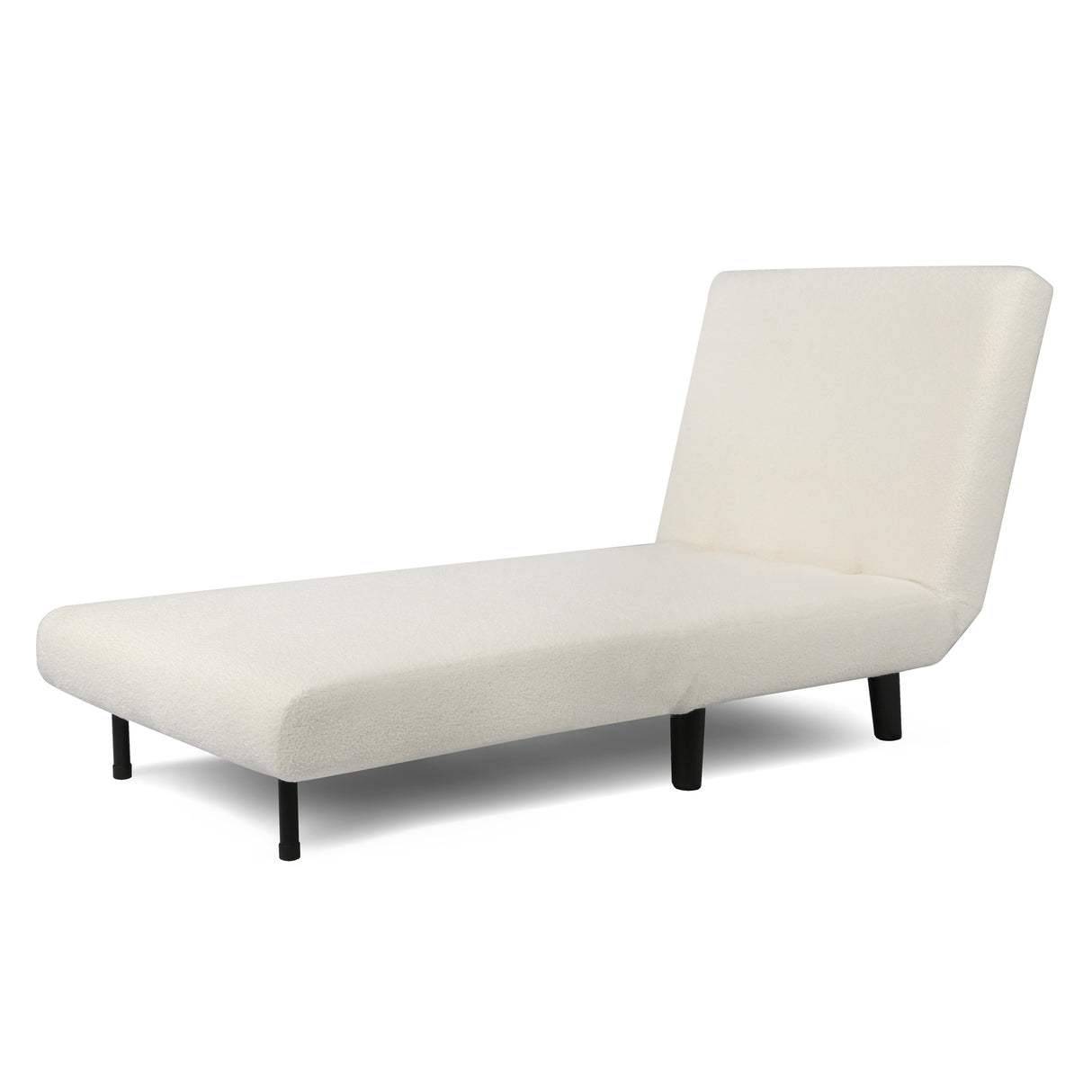 Aurora - Single Bed Chair Sofa in Boucle - 1 Seater