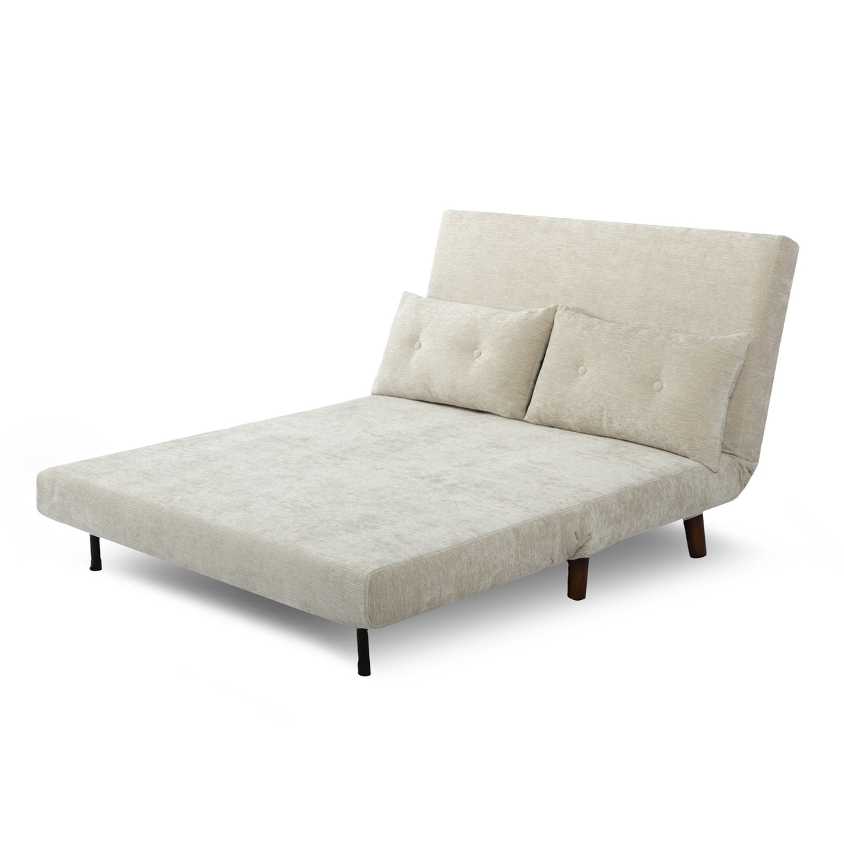 Aurora - Small Double Sofa Bed in Premium Fabric - 2 Seater