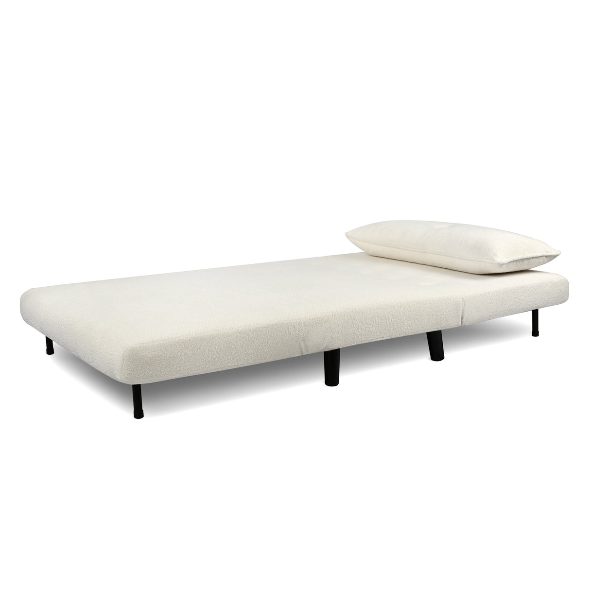 Aurora - Small Double Sofa Bed in Boucle - 2 Seater