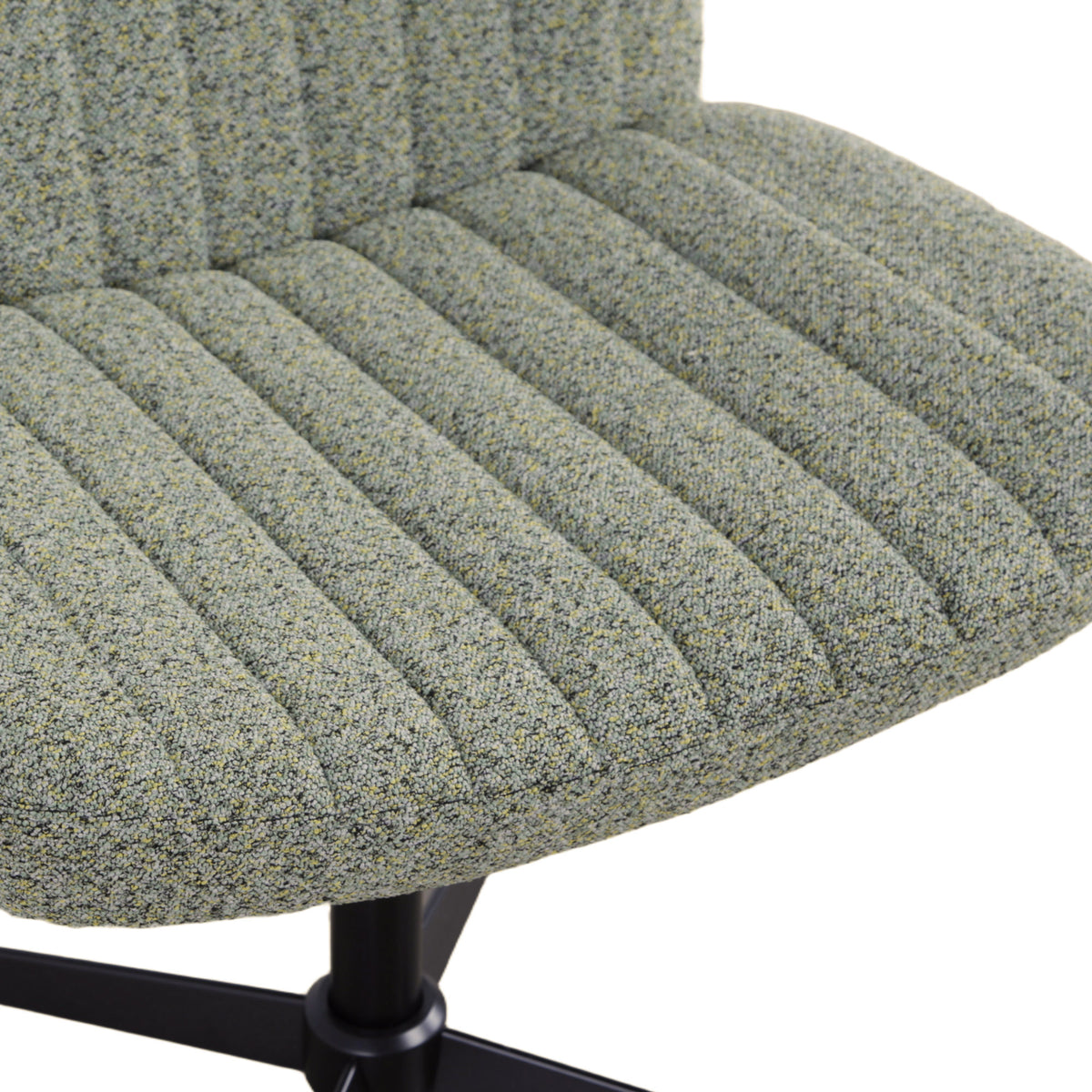 BAO BUN Fixed Leg Tweed Office Chair