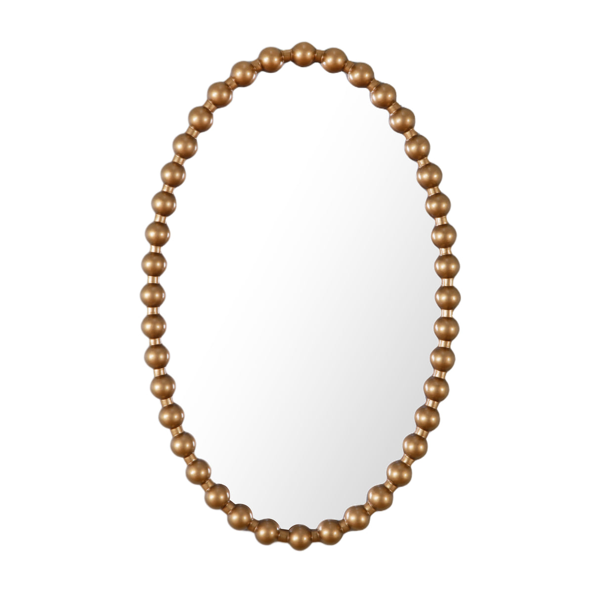 Como - Antique Oval Wall Mirror - Antique Gold Frame