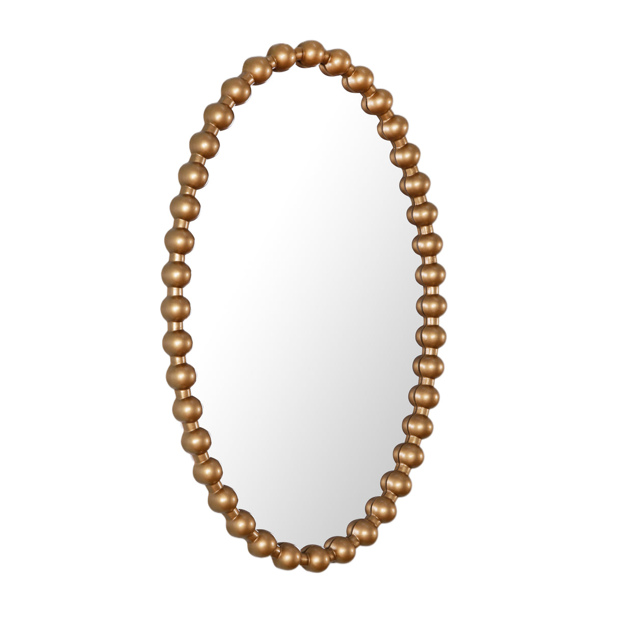 Como - Antique Oval Wall Mirror - Antique Gold Frame