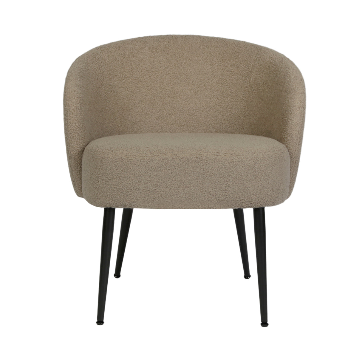 Comodo – Armchair in Teddy Fleece Fabric (Single Chair)