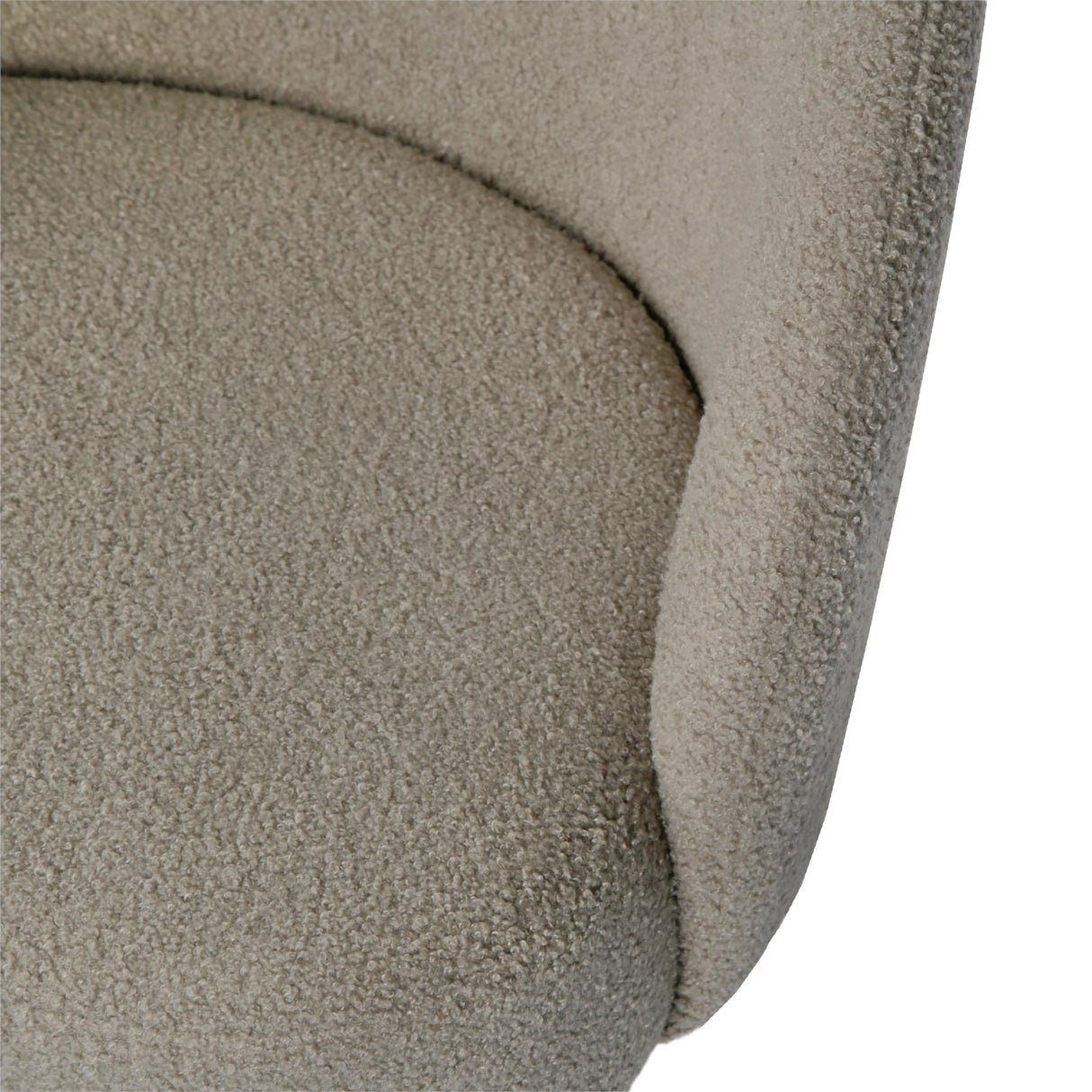 Comodo – Armchair in Teddy Fleece Fabric (Single Chair)
