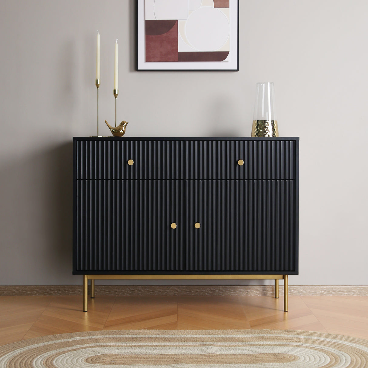 Devon - 2 Door Cabinet with Drawers
