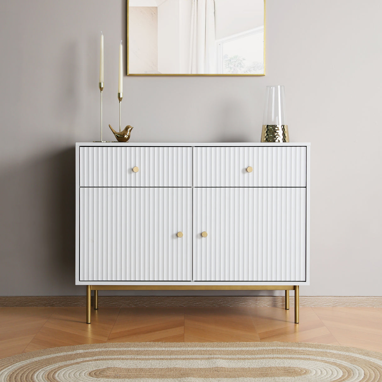 Devon - 2 Door Cabinet with Drawers