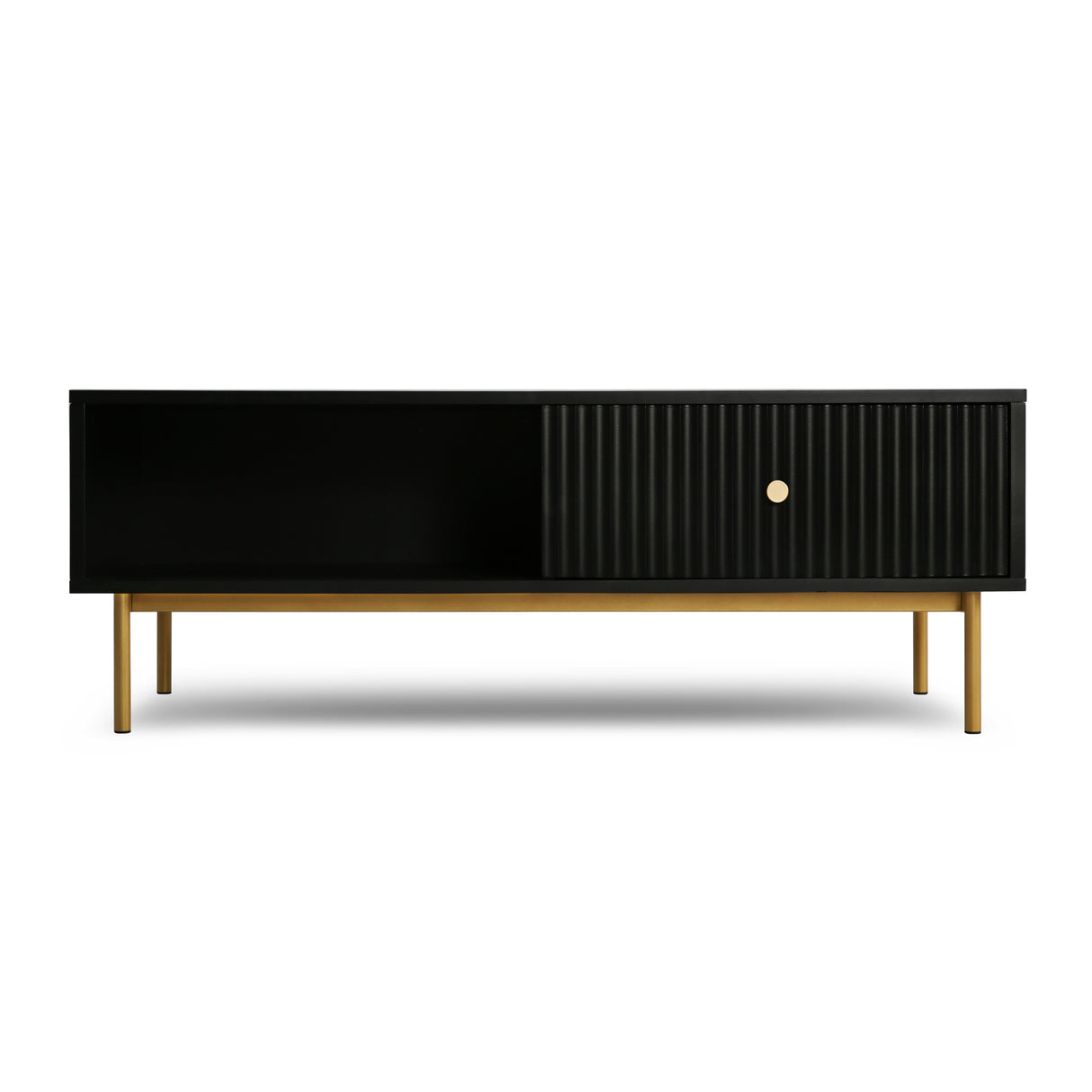 Devon – Rectangular Coffee Table with Drawers – White, Black, Grey, or Sage Green