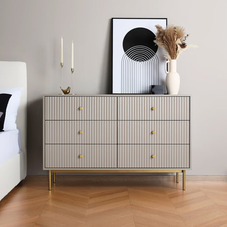 Devon - Wide Chest of Drawers - 6 Drawers