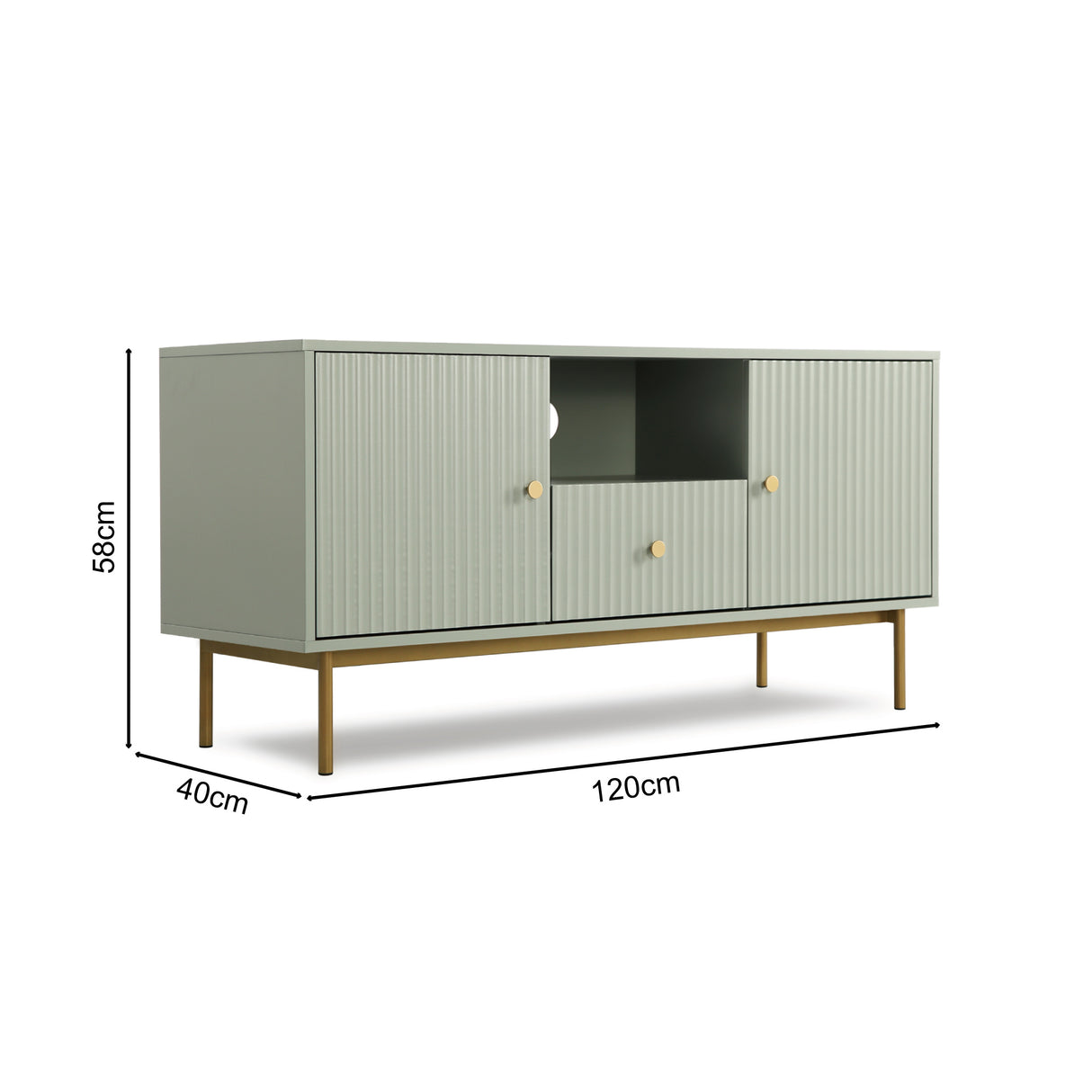 Devon Modern TV Unit – Living Room Storage Cabinet