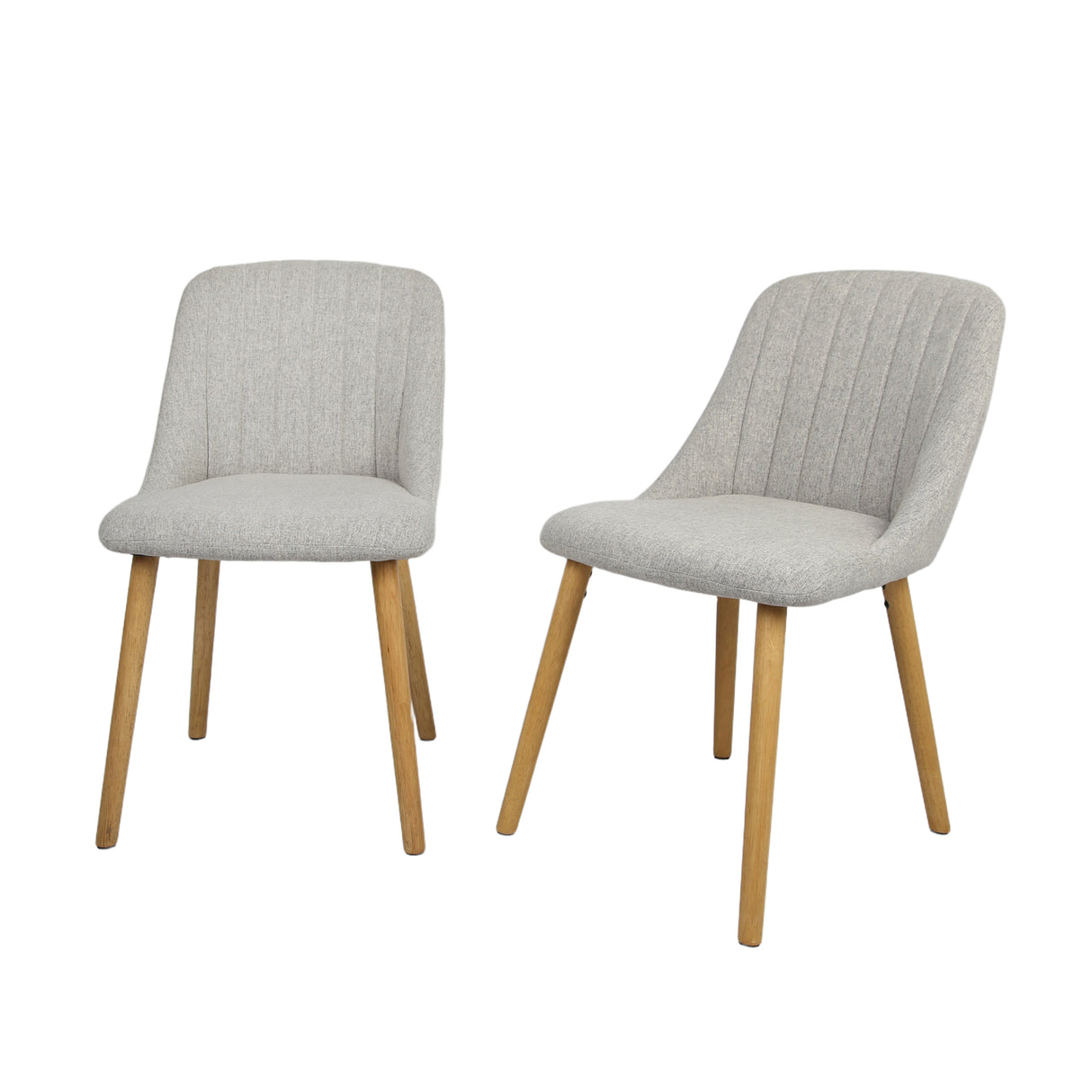 Emilia – Dining Chairs in Premium Textured Linen (Set of 2)