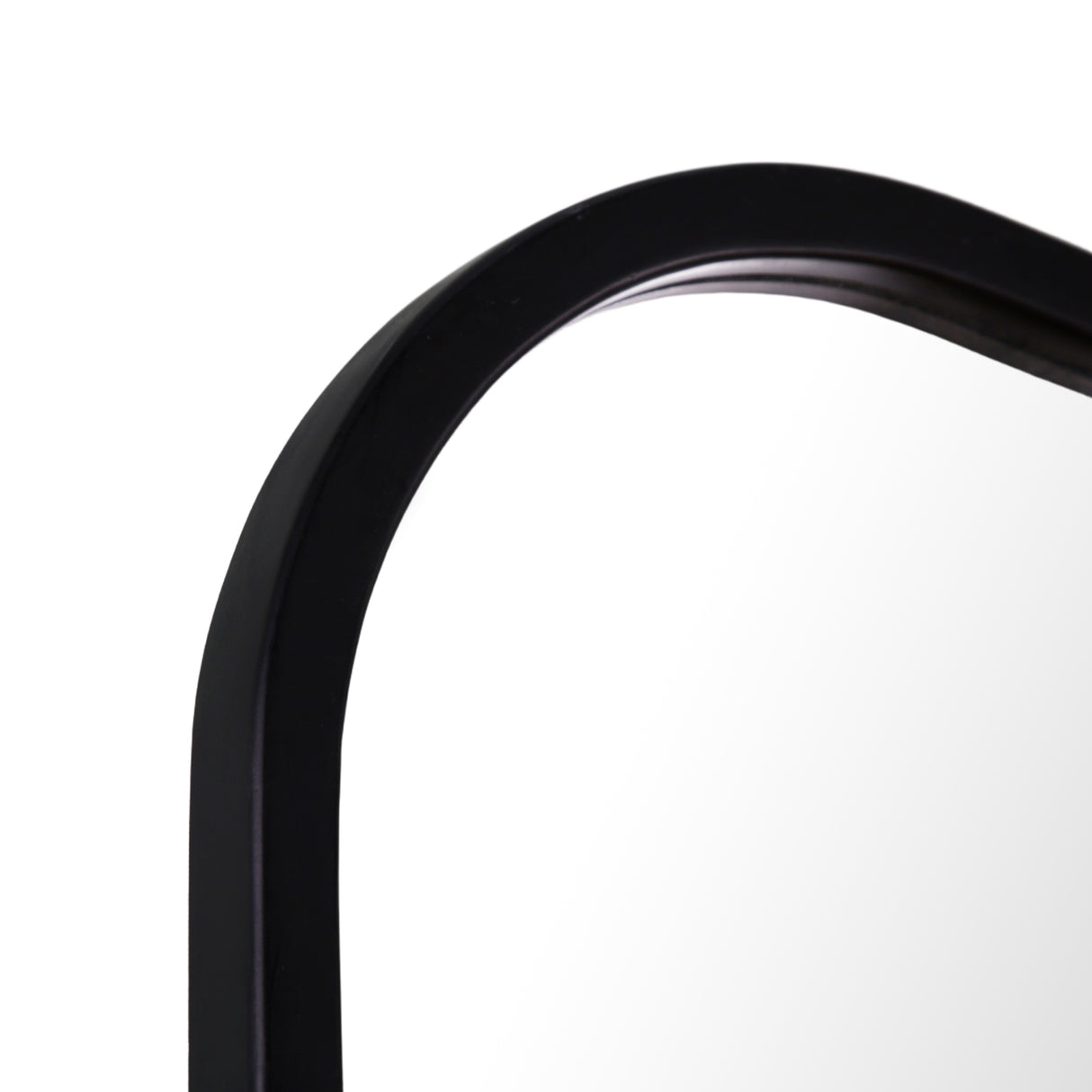 Garda - Irregular Wall Mirror - Black - 80x65cm