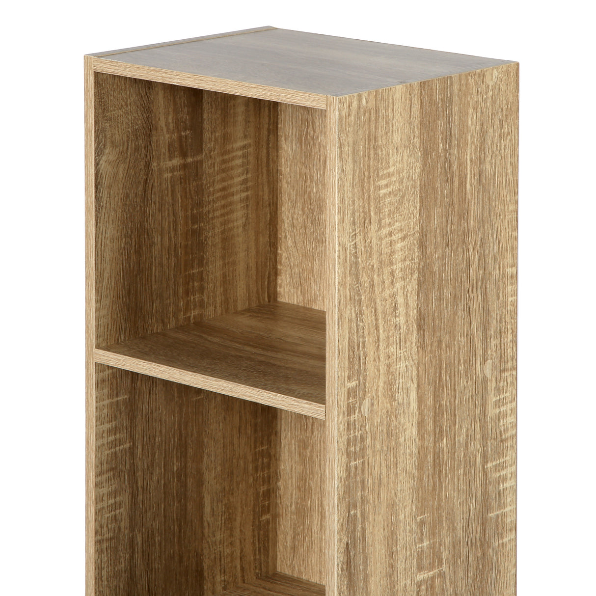 Jane - 4x1 Bookcase - Cube storage boxes (Black or Oak)