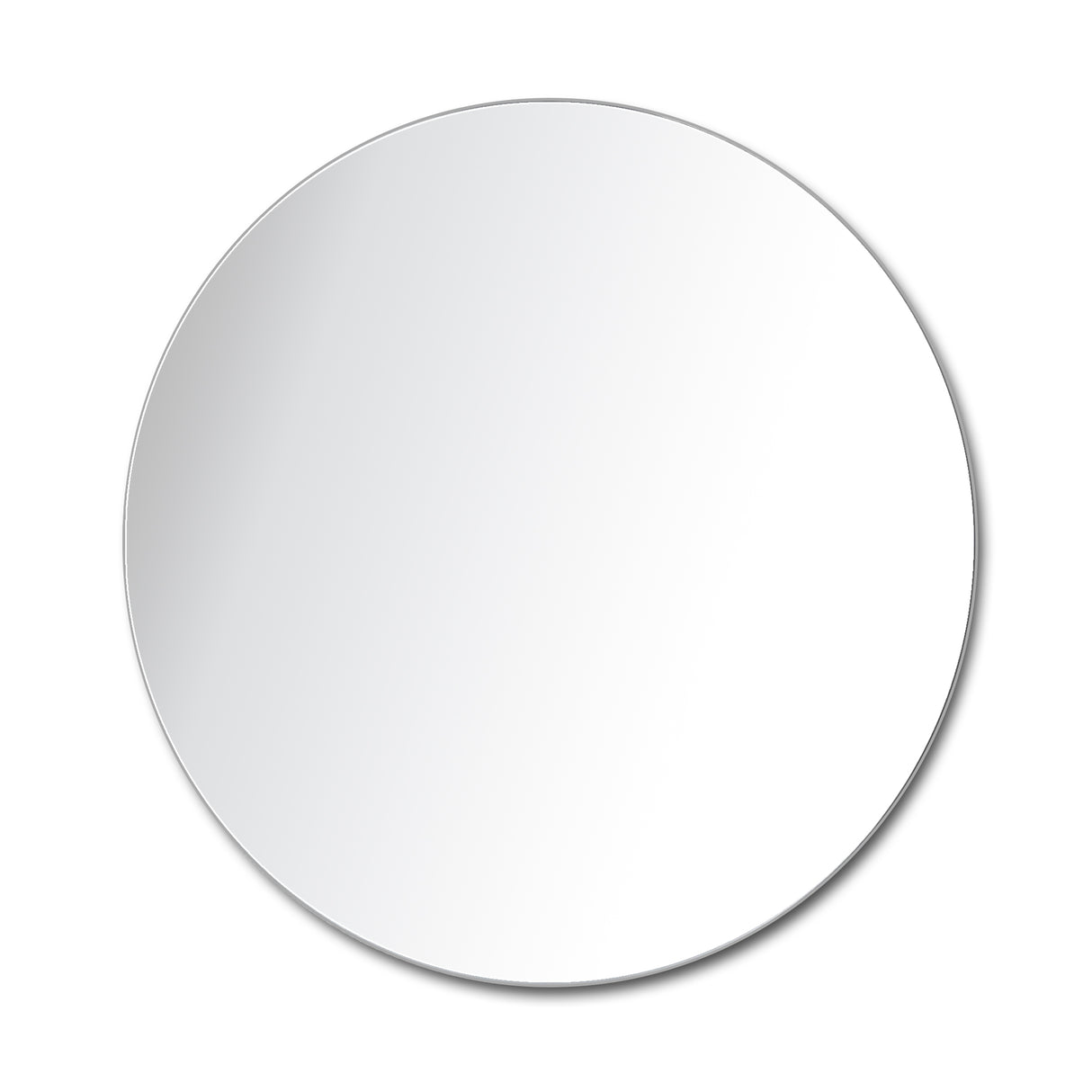 Levico Frameless Round Wall Mirror – 70x70cm