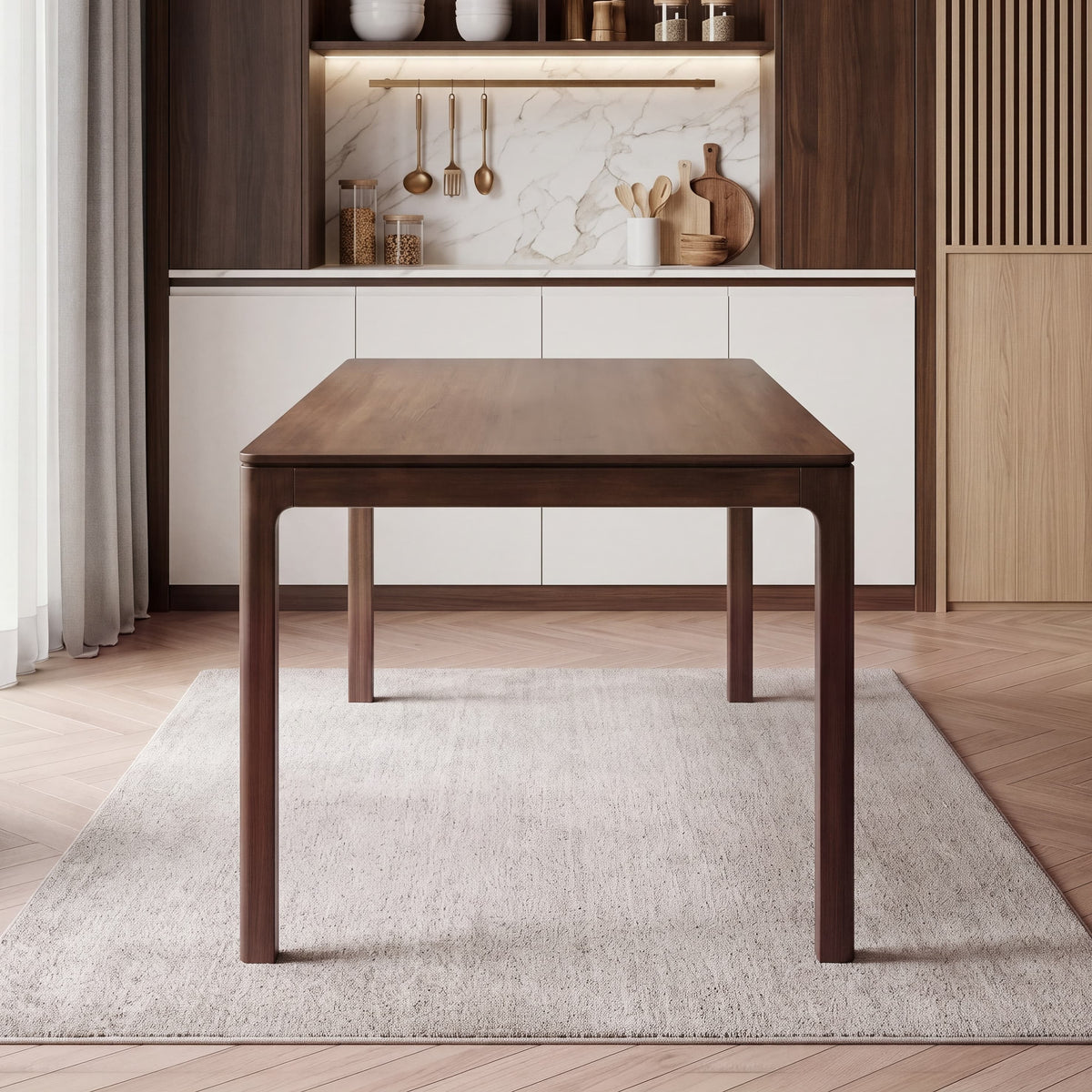 Lorenzo Oak Dining Table - 6 Seater