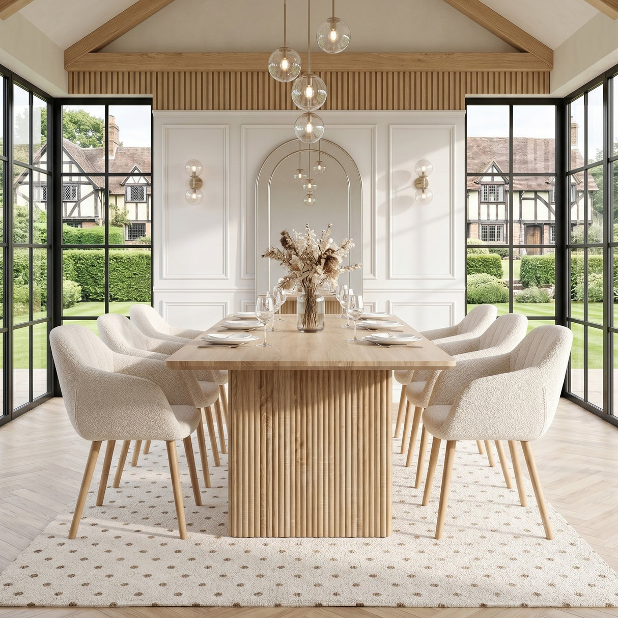Luciano - Dining Chairs in Premium Textured Linen (Set of 2)