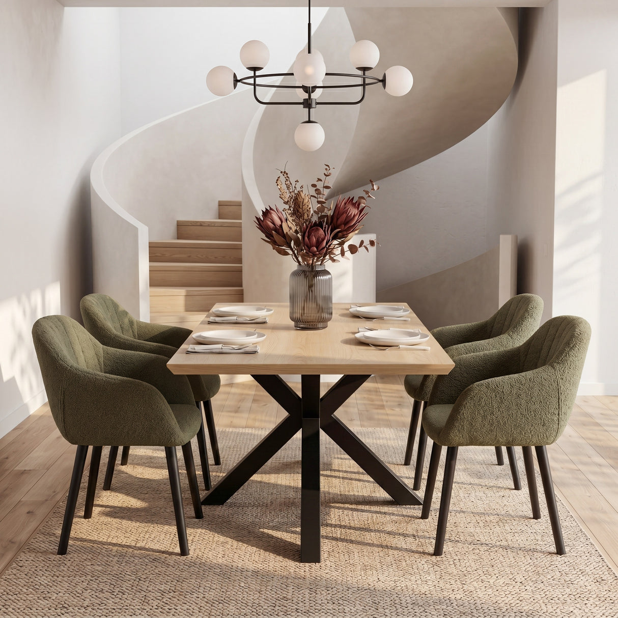 Luciano - Dining Chairs in Premium Textured Linen (Set of 2)