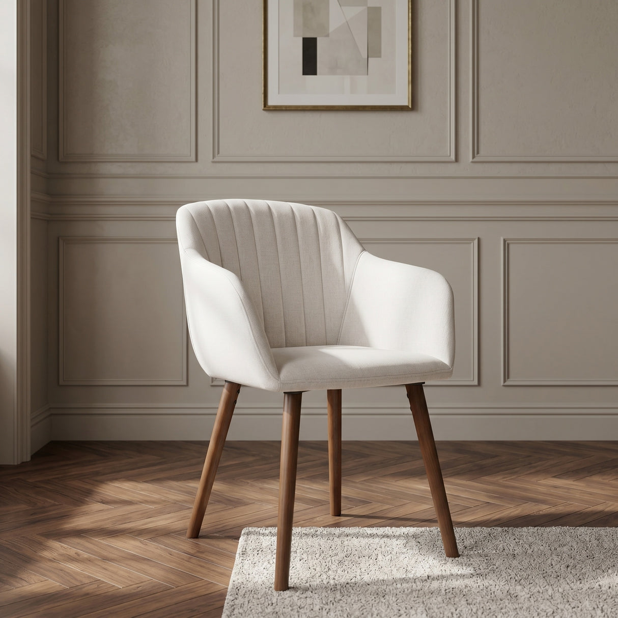 Luciano - Dining Chairs in Premium Textured Linen (Set of 2)
