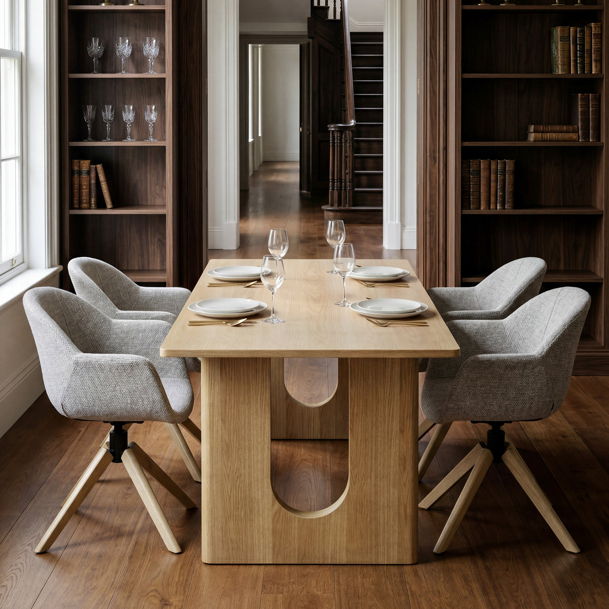 Marco Swivel Dining Chairs Set of 2