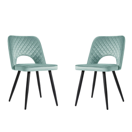 Metis - Velvet Dining chair - Set of 2