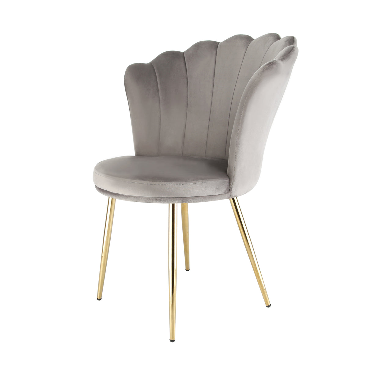 Mini Flora Velvet Occasional Armchair – Floral Backrest Accent Chair