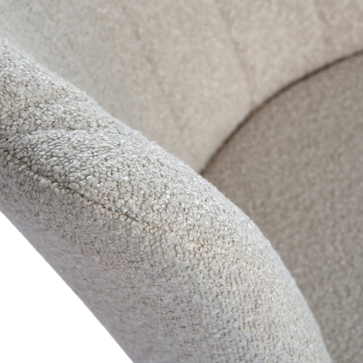 Mini Flora - Boucle Occasional Chair with Floral Design