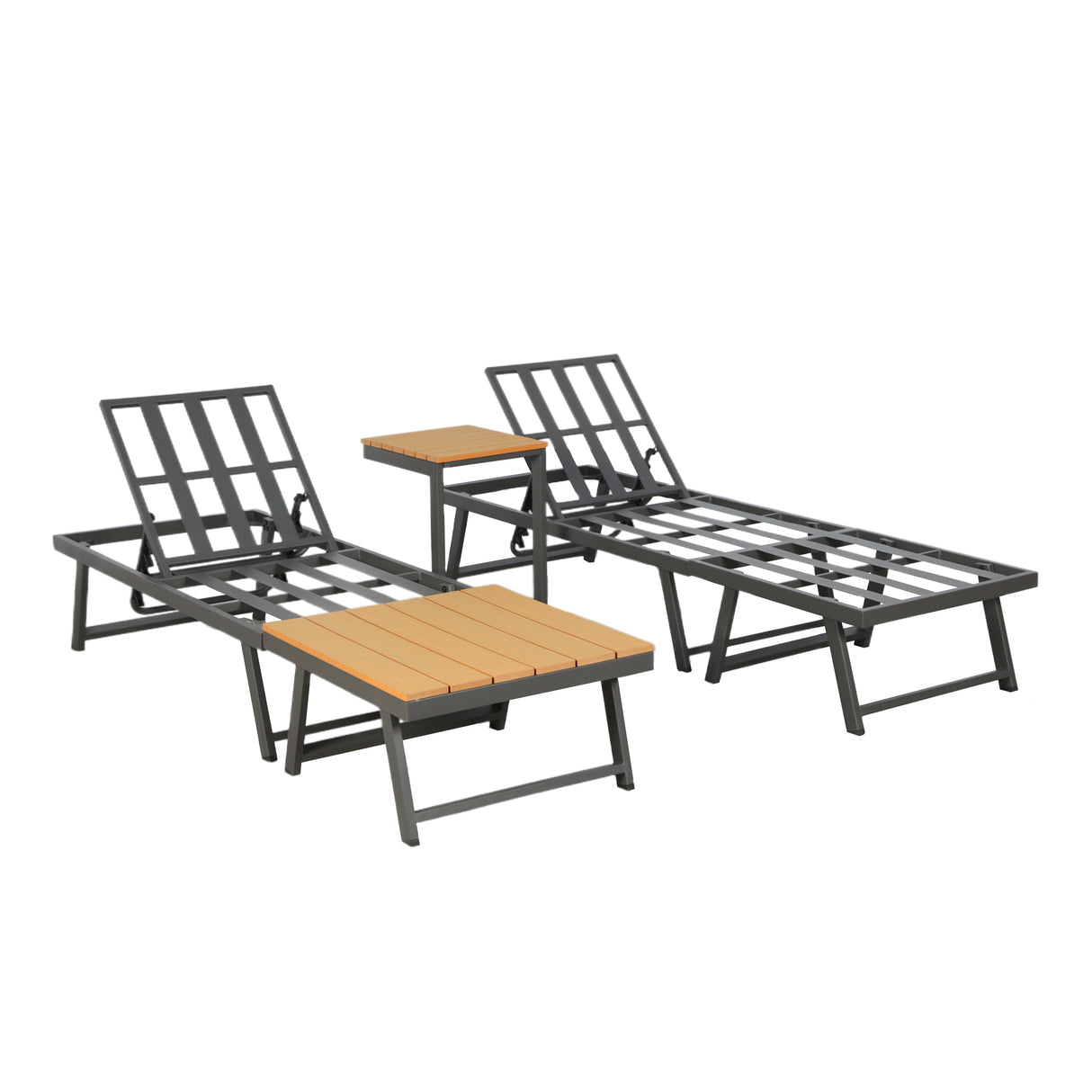 Monaco - Convertible into 2 Sun Loungers - Modular Corner Garden Sofa Set
