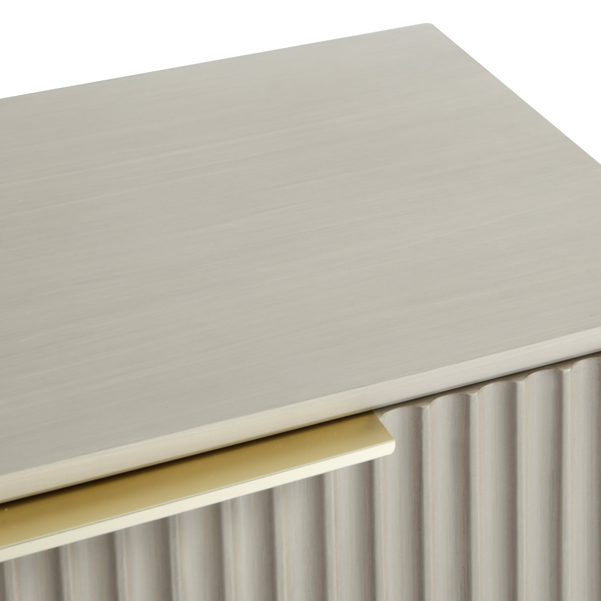Monza – 2 Door Sideboard with Fluted Panels – Black or Pale Ash
