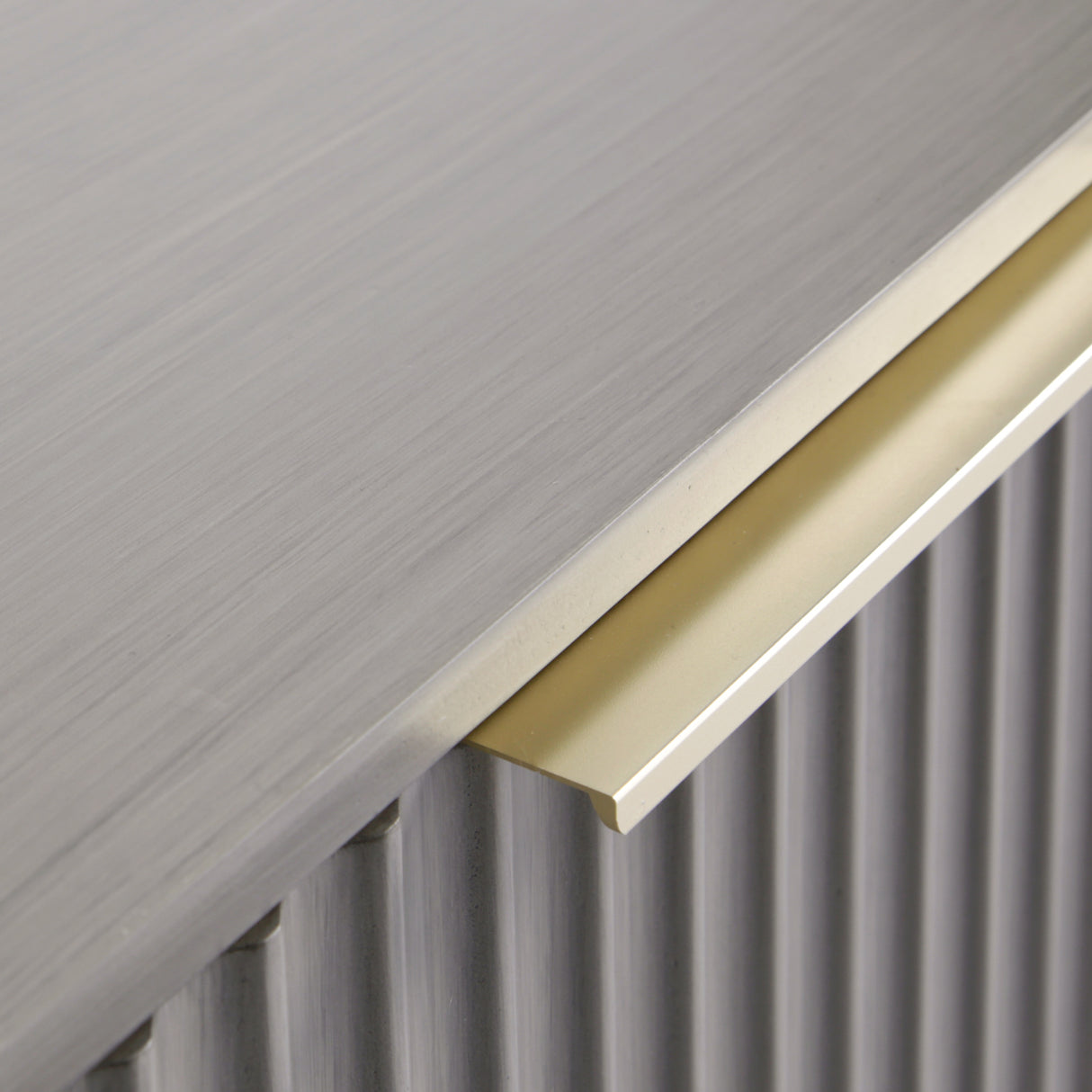 Monza 3-Door Sideboard – Fluted Detailing, Black or Pale Ash