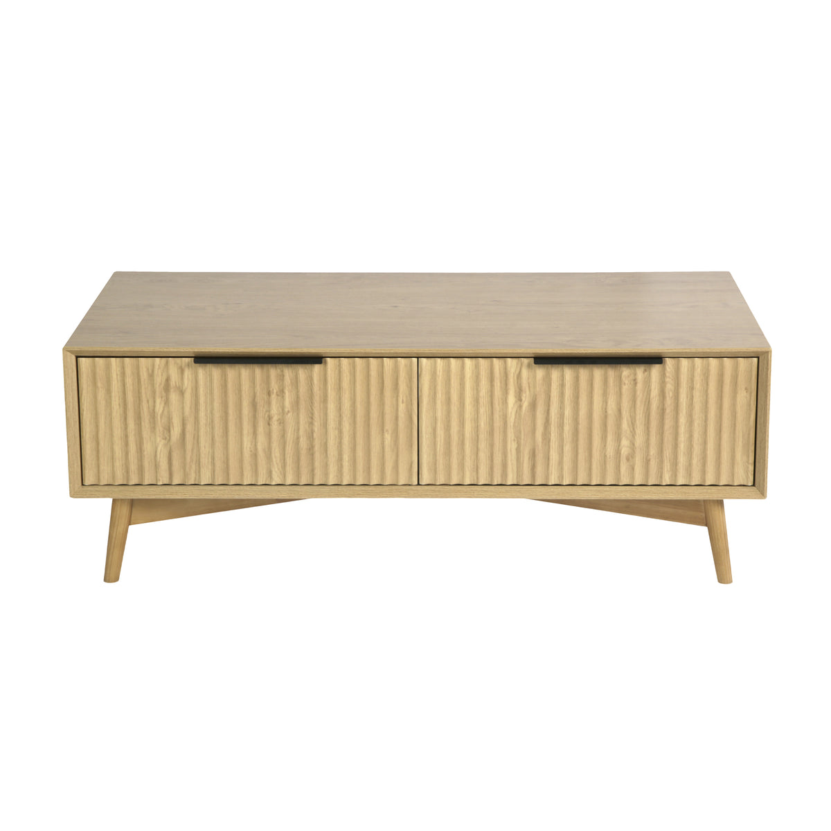 Monza Coffee Table with Drawers Natural