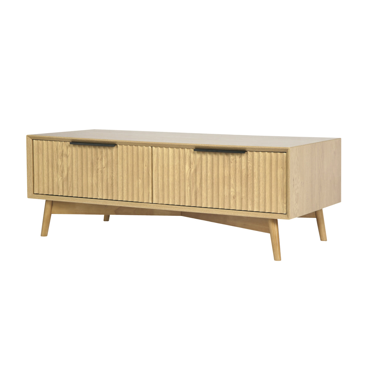 Monza Coffee Table with Drawers Natural