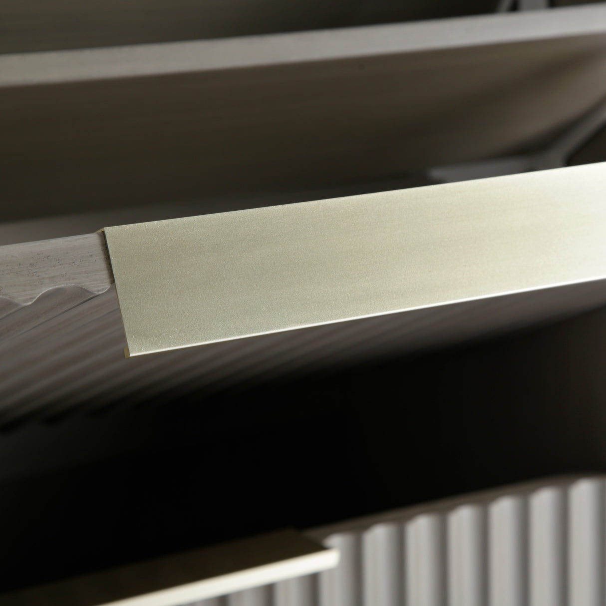 Monza – Shoe Storage Cabinet with Fluted Doors – Black or Pale Ash