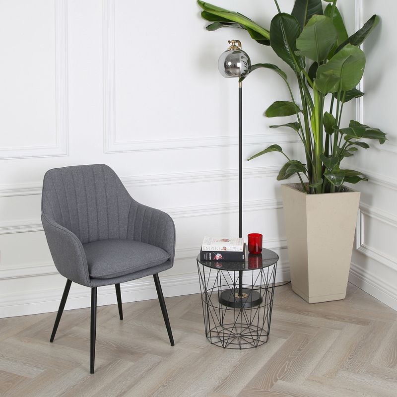 Muse - Occasional Chair in Linen Fabric