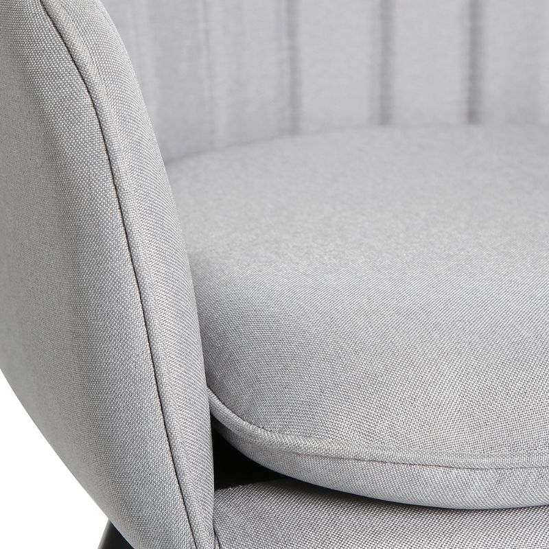 Muse - Occasional Chair in Linen Fabric