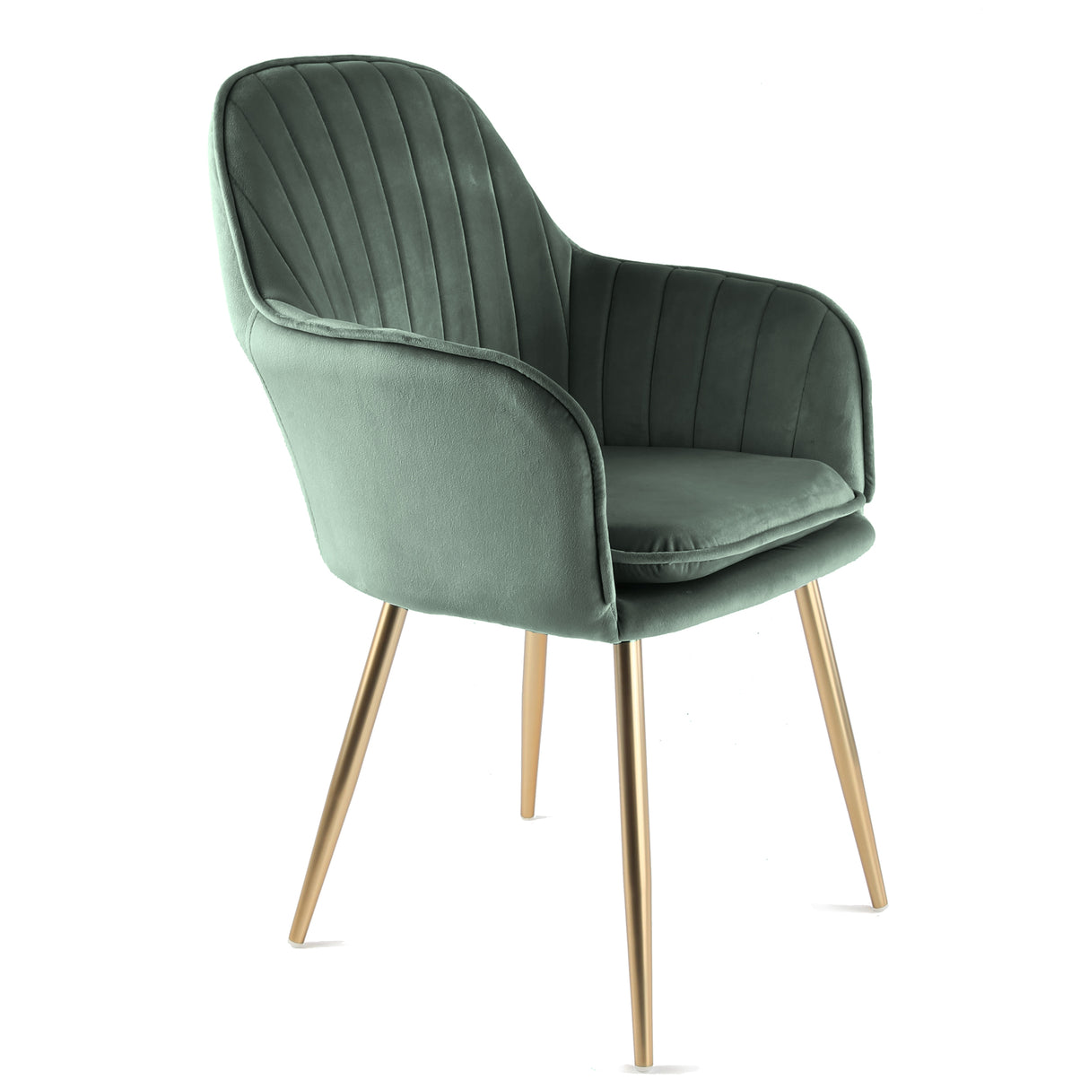 Muse - Occasional Chair with Velvet Upholstery