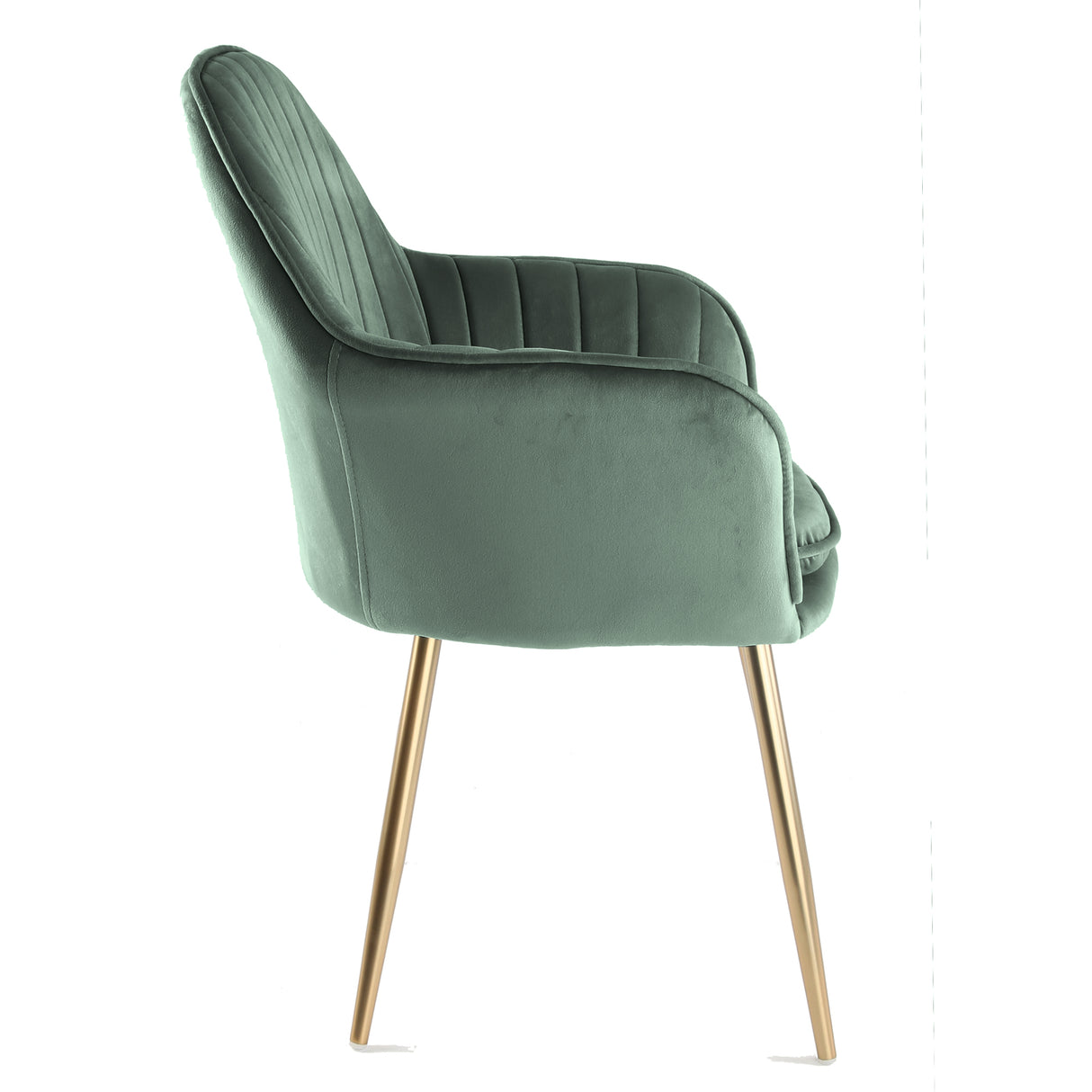 Muse - Occasional Chair with Velvet Upholstery