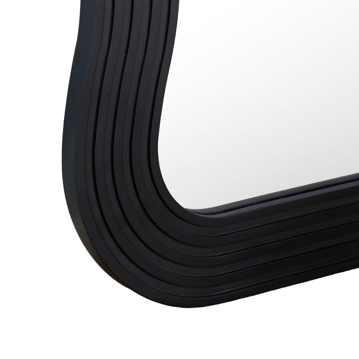 Paola - Wavy Mirror Full Length - 70x180cm - Black or White