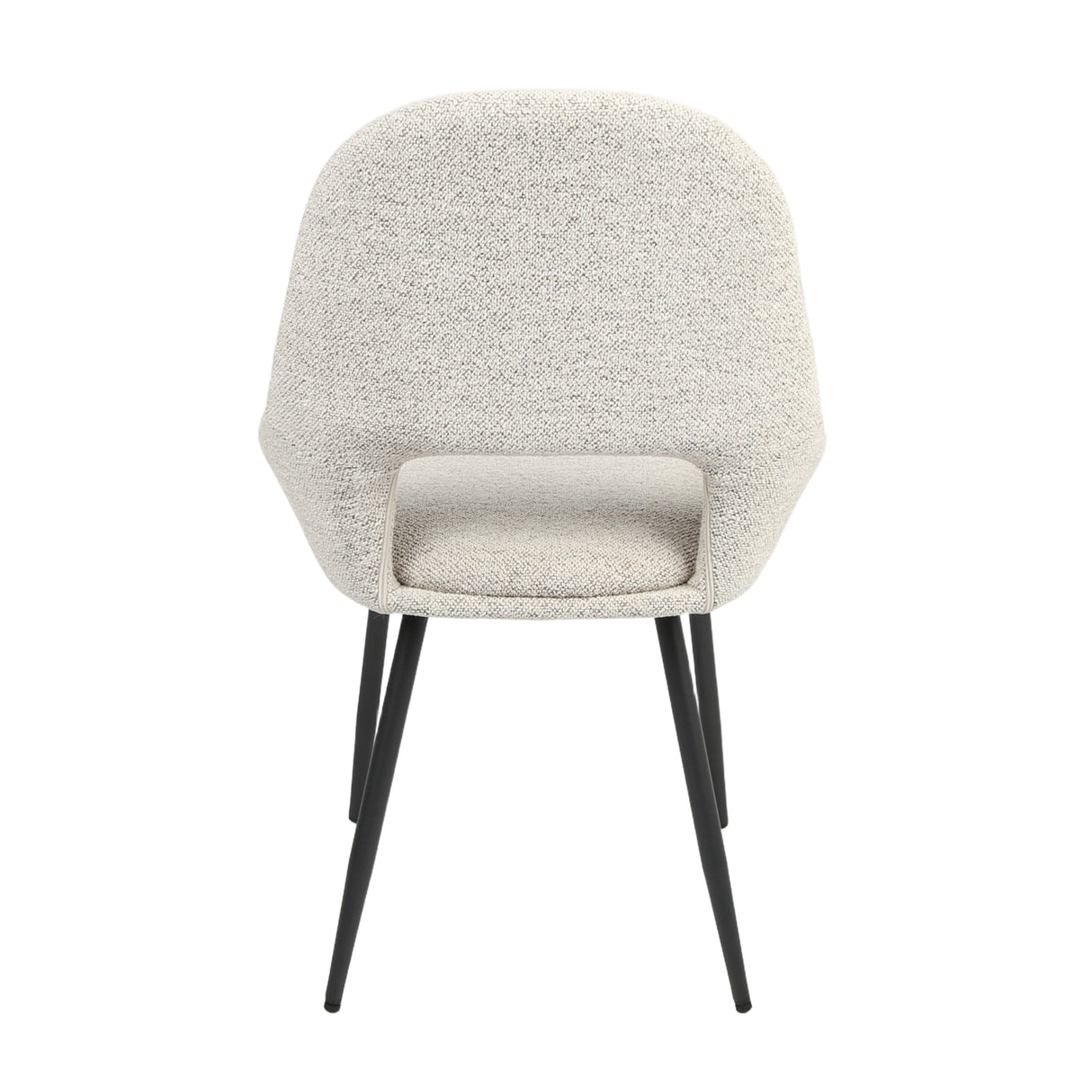 Pebble – Upholstered Dining Chairs in Premium Textured Linen (Set of 2)