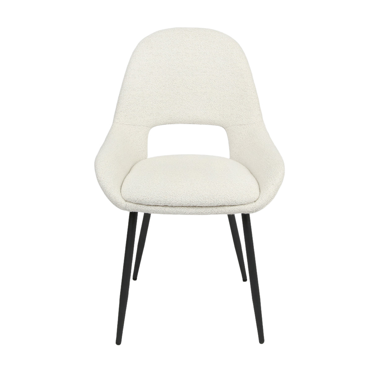 Pebble – Upholstered Dining Chairs in Premium Textured Linen (Set of 2)